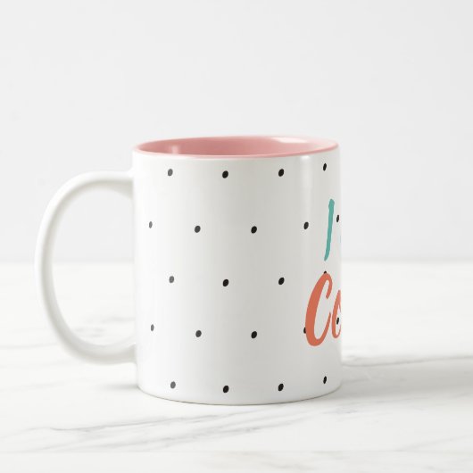 Tasse 2 Couleurs l'amour du café (Gauche)