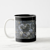 Tasse 2 Couleurs L'amour est Rock Solid (Gauche)