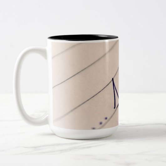 Tasse 2 Couleurs L'amour perpétuel (Gauche)