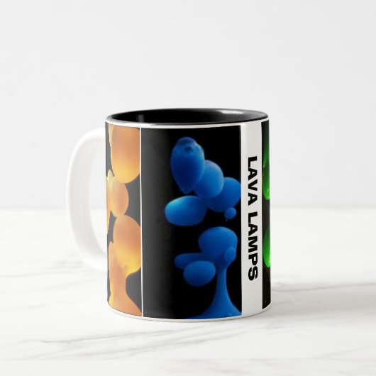 Tasse 2 Couleurs Lampe à lave apaisante (Devant gauche)