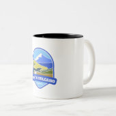 Tasse 2 Couleurs Lan � dans Volcano � Argentine (Devant droit)