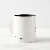 Tasse 2 Couleurs L'anatomie du gris - globe oculaire (Devant gauche)