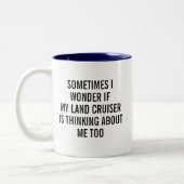 Tasse 2 Couleurs Land Cruiser Funny (Gauche)