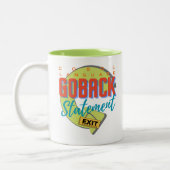Tasse 2 Couleurs Langage de programmation Cobol instruction GOBACK (Gauche)