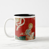 Tasse 2 Couleurs L'ange avec un livre ouvert (Gauche)