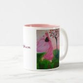 Tasse 2 Couleurs L'ange de l'amour (Devant droit)