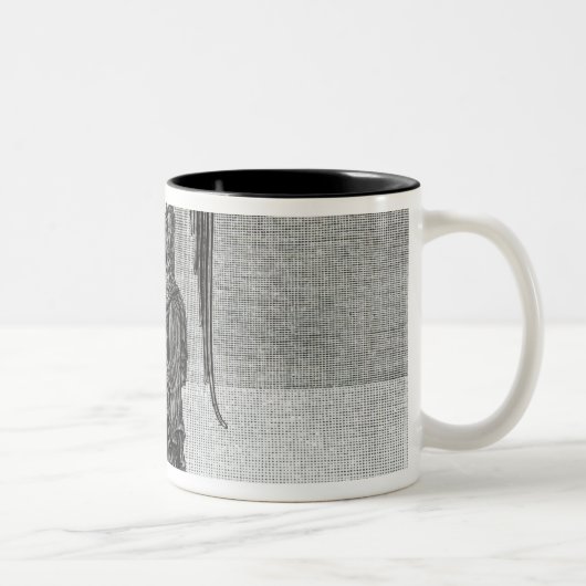 Tasse 2 Couleurs L'ange, tenant les clés de l'enfer (Droit)