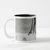 Tasse 2 Couleurs L'ange, tenant les clés de l'enfer (Gauche)