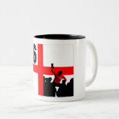 Tasse 2 Couleurs L'Angleterre 1966 (Devant droit)