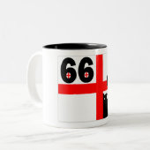 Tasse 2 Couleurs L'Angleterre 1966 (Devant gauche)