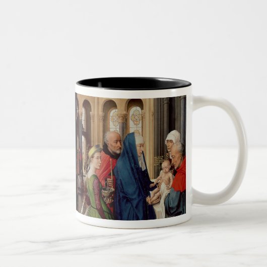 Tasse 2 Couleurs L'annonce et la présentation dans le temple (Droit)
