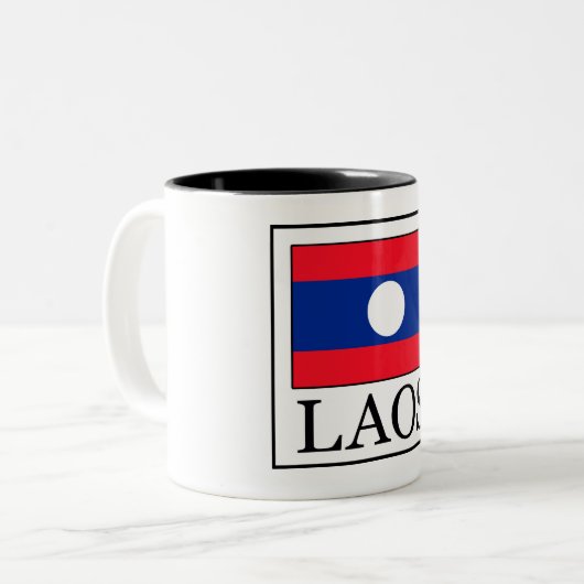 Tasse 2 Couleurs Laos (Devant gauche)