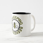 Tasse 2 Couleurs L'apiculture (Devant droit)