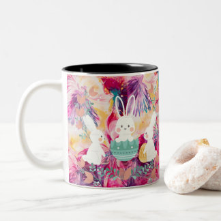 Tasse 2 Couleurs lapin
