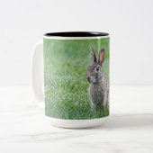 Tasse 2 Couleurs Lapin (Devant gauche)