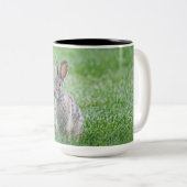 Tasse 2 Couleurs Lapin (Devant droit)