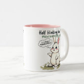 Tasse 2 Couleurs lapin à moitié clignotant (Devant droit)