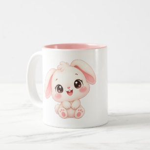 Tasse 2 Couleurs Lapin bébé endormi