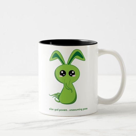 Tasse 2 Couleurs Lapin de Cthulhu (Droit)
