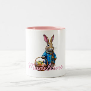 Tasse 2 Couleurs Lapin de Pâques