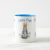 Tasse 2 Couleurs Lapin de Pâques (Centre)
