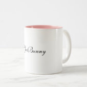 Tasse 2 Couleurs Lapin de spa (Devant droit)