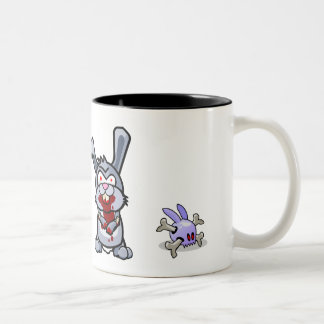 Tasse 2 Couleurs Lapin de zombi