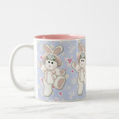 Tasse 2 Couleurs Lapin du pays (Gauche)