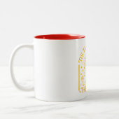 Tasse 2 Couleurs Lapin du zodiaque chinois (Gauche)