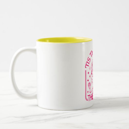 Tasse 2 Couleurs Lapin du zodiaque chinois (Gauche)