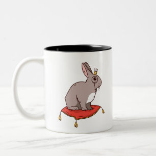 Tasse 2 Couleurs Lapin Noble
