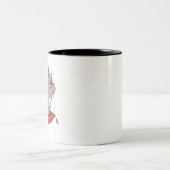 Tasse 2 Couleurs Lapin Noble (Centre)