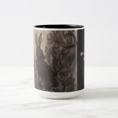 Tasse 2 Couleurs Lapin noir d'Inle (Centre)