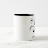 Tasse 2 Couleurs Lapin sinistre (Centre)