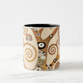 Tasse 2 Couleurs L'arbre de vie de Gustav Klimt (Centre)