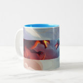 Tasse 2 Couleurs "L'Arbre Qui Tourne" (Devant gauche)