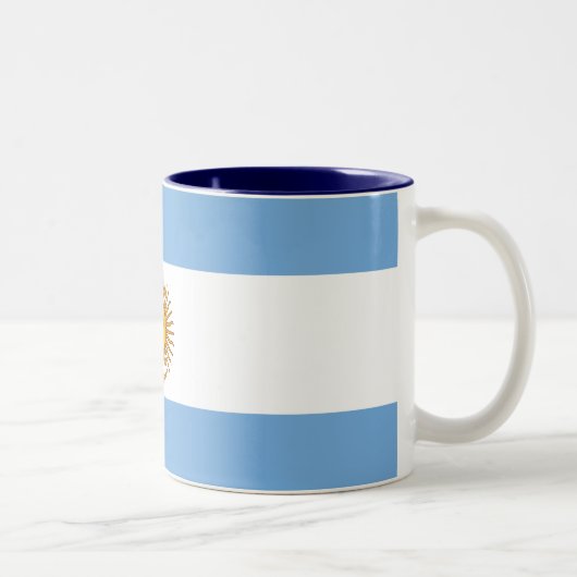 Tasse 2 Couleurs L'Argentine (Droit)