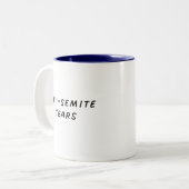 Tasse 2 Couleurs Larmes antisémites (Devant gauche)