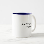 Tasse 2 Couleurs Larmes antisémites (Devant droit)