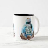 Tasse 2 Couleurs Larmes de mes Ennemis | (Devant droit)