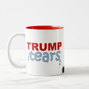Tasse 2 Couleurs Larmes de Trump