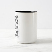 TASSE 2 COULEURS LARMES DES GENS QUE JE BAT À PICKLEBALL (Centre)