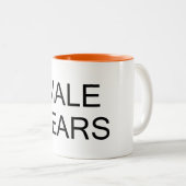 Tasse 2 Couleurs Larmes masculines (Devant droit)