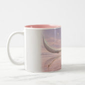 Tasse 2 Couleurs L'arrivée silencieuse (Gauche)