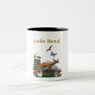 Tasse 2 Couleurs L'art de main des dieux