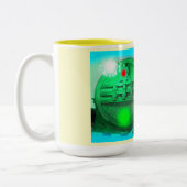 Tasse 2 Couleurs L'art des entrées de voûtes vertes (Gauche)