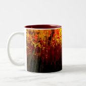 Tasse 2 Couleurs L'art du coucher de soleil Abstrait (Gauche)