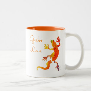 Tasse 2 Couleurs L'art du reptile de Cube gecko