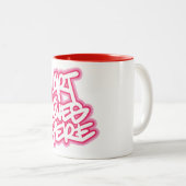 Tasse 2 Couleurs L'art vit ici (Devant droit)
