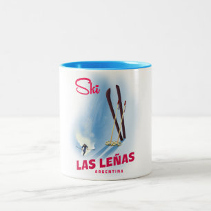Tasse 2 Couleurs las leñas Argentine ski